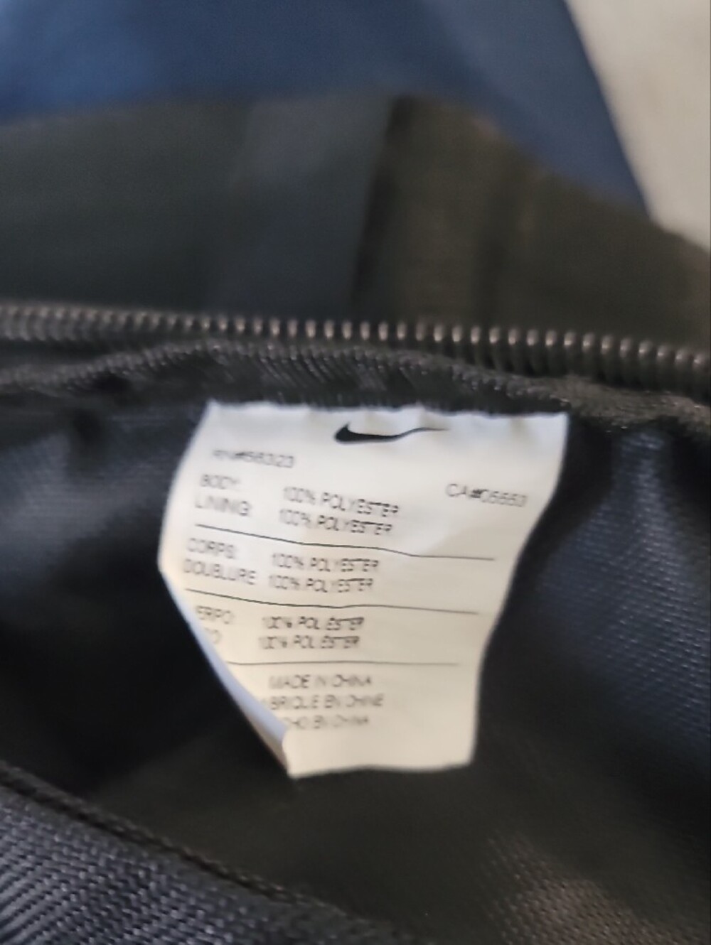 Nike Black Floral Swoosh Fanny Pack - Picture 4 of 5